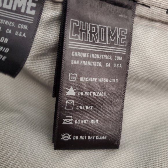 Chrome Industries Men's Hooded Chrome Storm™ Cobra Army Green Medium Jacket Coat - Picture 11 of 15